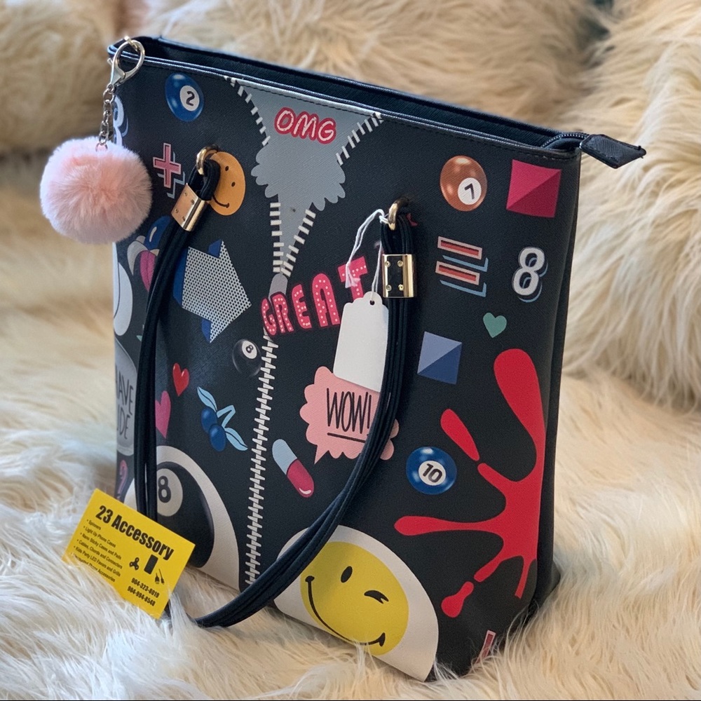 23accessory’s Hip Hop Graffiti Purse